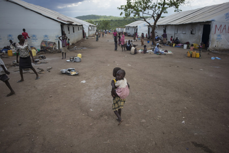El asentamiento de refugiados de Imvepi abrió en febrero de 2017 y puede acoger a un máximo de 110.000 personas.